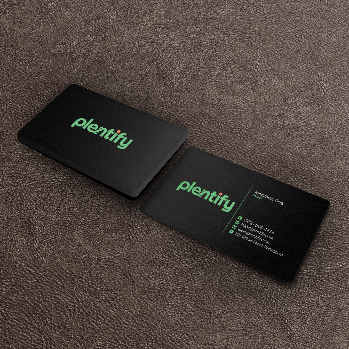 Business Card Design by Pixi Dust for Plentify | Design #13372641