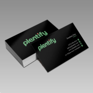 Business Card Design by Pixi Dust for Plentify | Design: #13372647