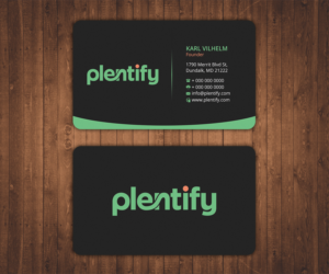 Business Card Design by Stylez Designz for Plentify | Design: #13503312