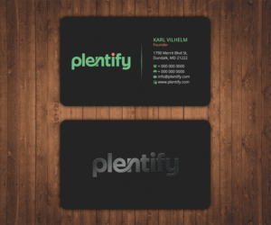 Business card for utility of the future | Visitenkarten-Design von Stylez Designz