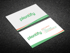 Business Card Design by Verified artistry (Design garden) for Plentify | Design: #13371270