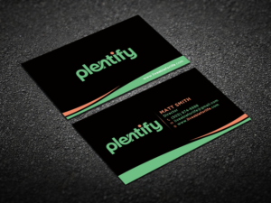 Business Card Design by Verified artistry (Design garden) for Plentify | Design: #13371271