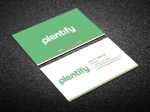 Business Card Design by Verified artistry (Design garden) for Plentify | Design: #13371277