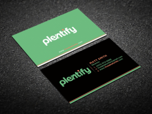 Business Card Design by Verified artistry (Design garden) for Plentify | Design: #13371280