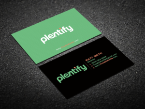 Business Card Design by Verified artistry (Design garden) for Plentify | Design: #13371282