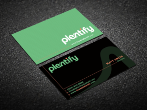 Business Card Design by Verified artistry (Design garden) for Plentify | Design: #13371743