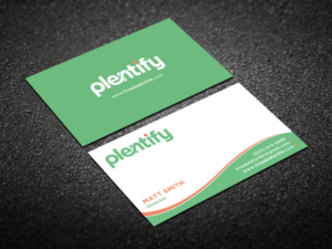Business Card Design by Verified artistry (Design garden) for Plentify | Design: #13371883