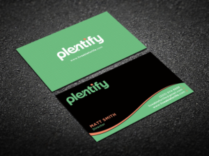 Business Card Design by Verified artistry (Design garden) for Plentify | Design: #13371884