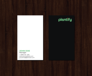 Business Card Design by JK18 for Plentify | Design: #13401423