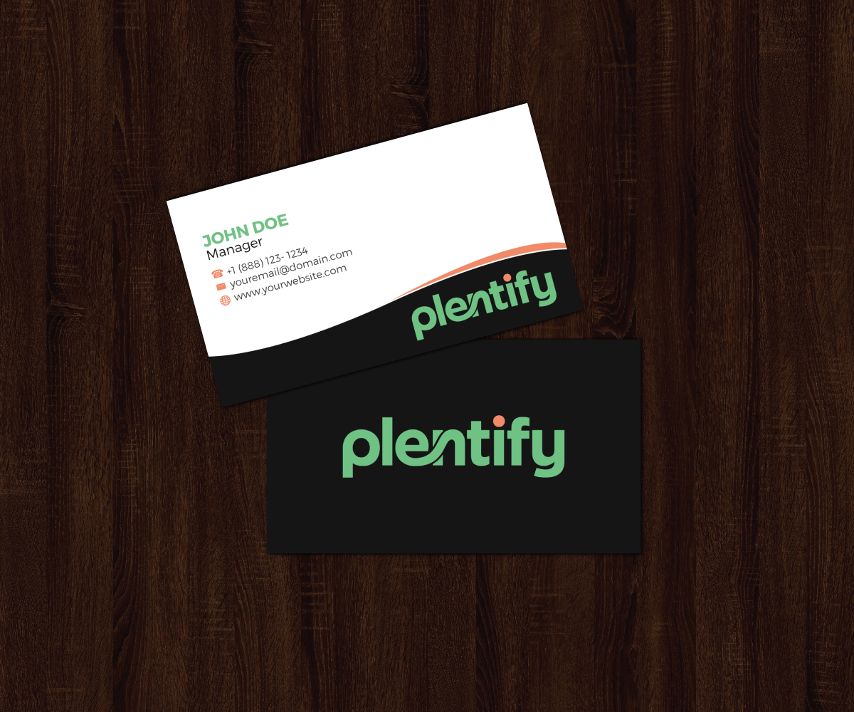 Business Card Design by JK18 for Plentify | Design #13409236