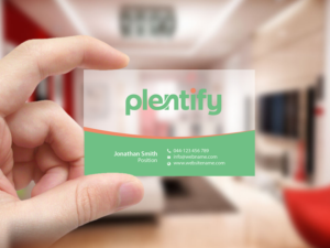 Business Card Design by Creations Box 2015 for Plentify | Design: #13373902