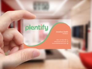 Business Card Design by Creations Box 2015 for Plentify | Design: #13373905