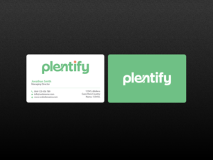 Business Card Design by Creations Box 2015 for Plentify | Design: #13373910