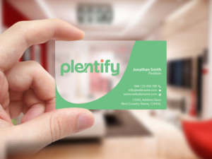 Business Card Design by Creations Box 2015 for Plentify | Design: #13373918