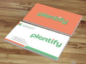 Business Card Design by Creations Box 2015 for Plentify | Design: #13373922
