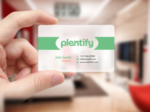 Business Card Design by Creations Box 2015 for Plentify | Design: #13373928