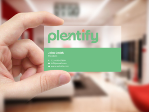 Business Card Design by Creations Box 2015 for Plentify | Design: #13373931