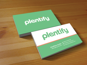 Business Card Design by Creations Box 2015 for Plentify | Design: #13388158