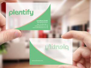 Business Card Design by Creations Box 2015 for Plentify | Design: #13388163