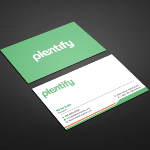 Design de Carte de Visite par Right_D pour Plentify | Design : #13363986