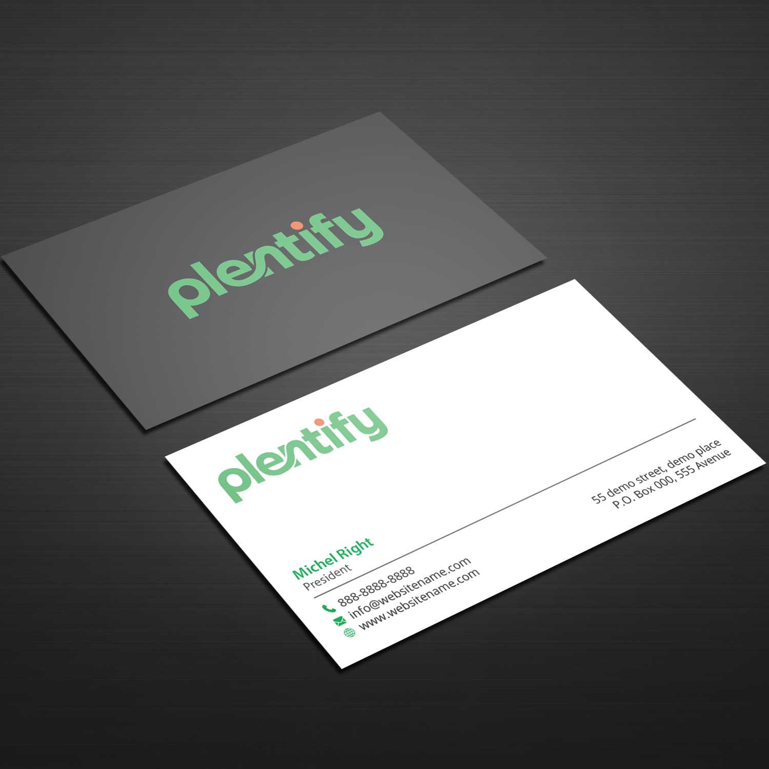 Business Card Design by Right_D for Plentify | Design #13363987