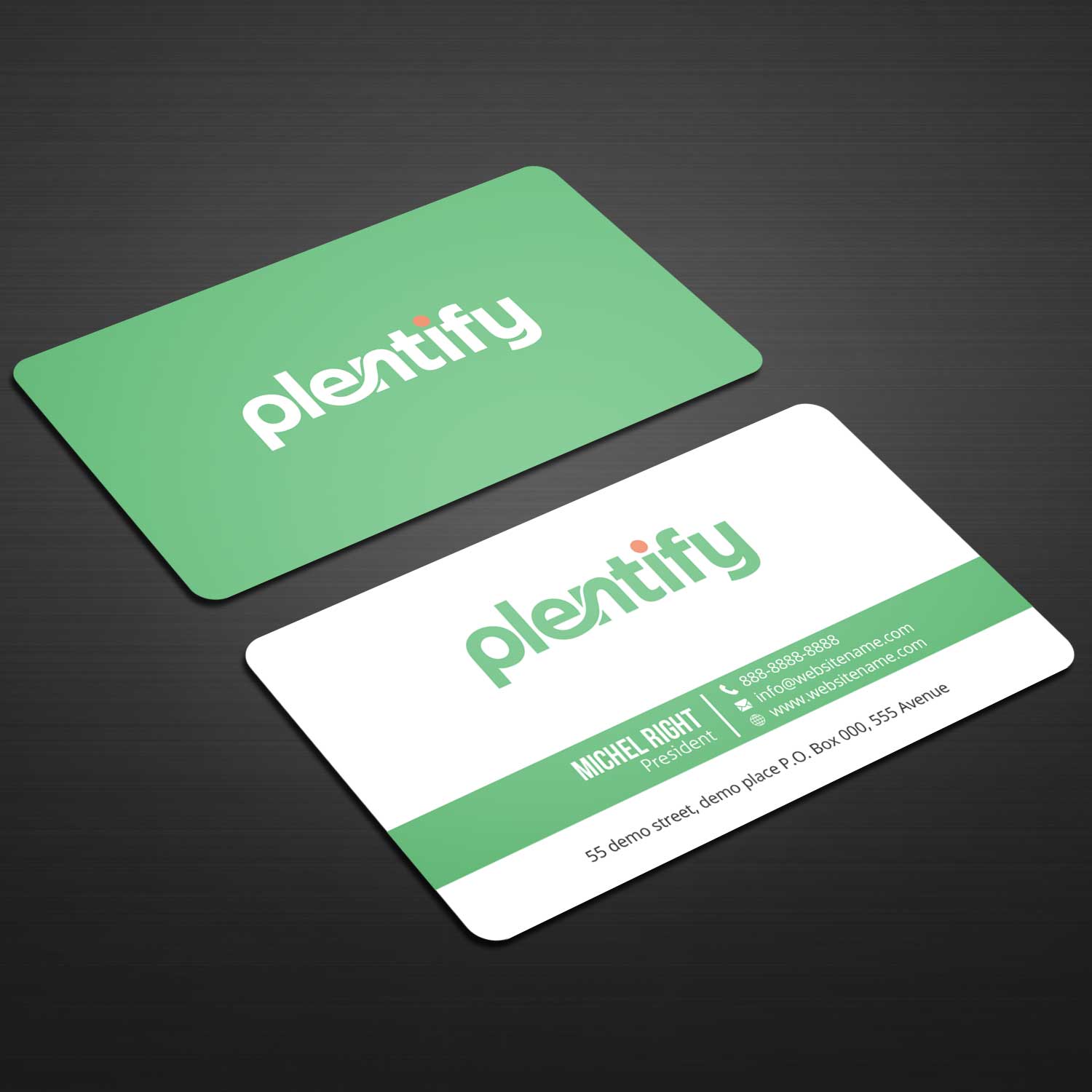 Business Card Design by Right_D for Plentify | Design #13363998