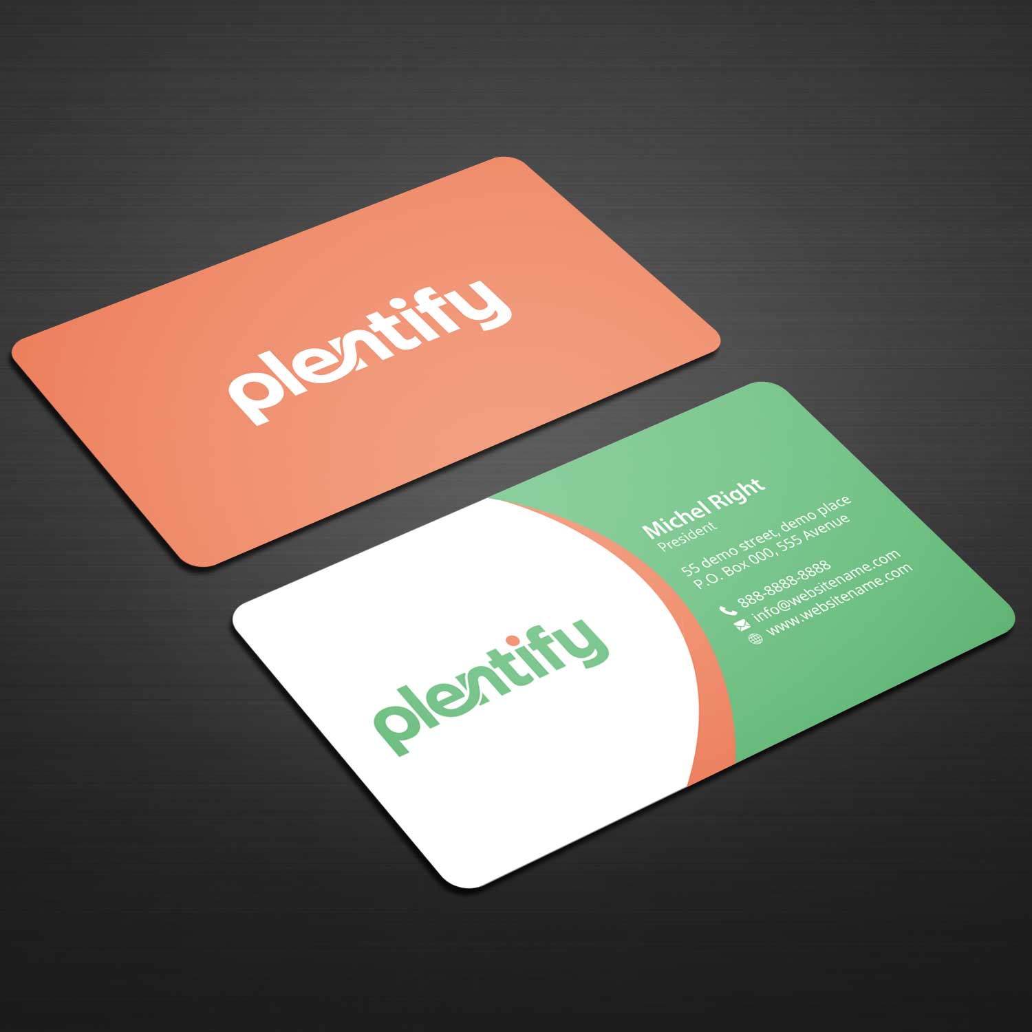 Business Card Design by Right_D for Plentify | Design #13364002