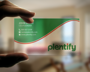 Business Card Design by chandrayaan.creative for Plentify | Design: #13367702