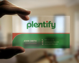 Business Card Design by chandrayaan.creative for Plentify | Design: #13367719