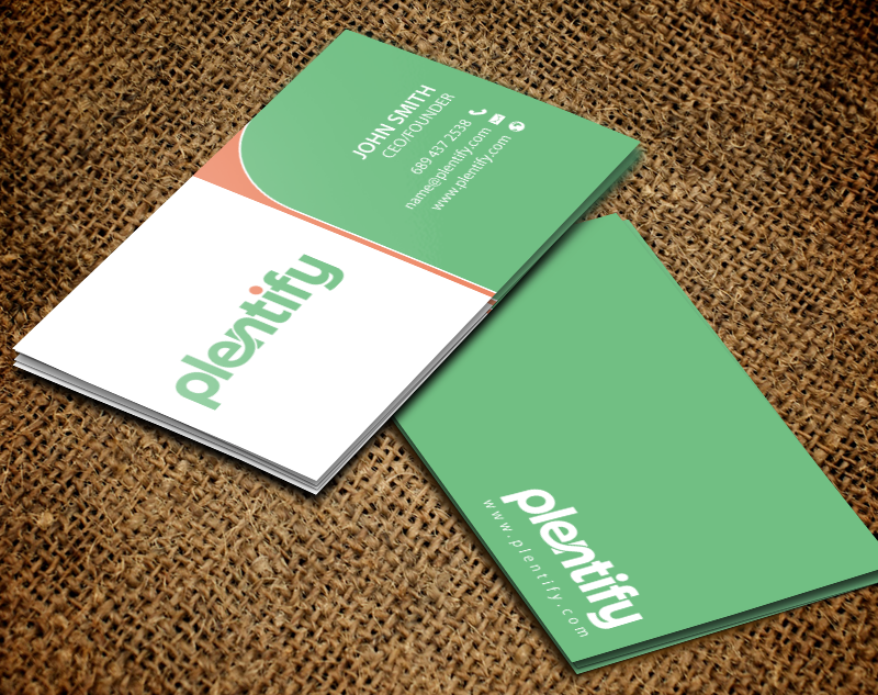 Visitenkarten-Design von chandrayaan.creative für Plentify | Design #13367722