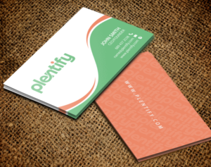 Business Card Design by chandrayaan.creative for Plentify | Design: #13367723