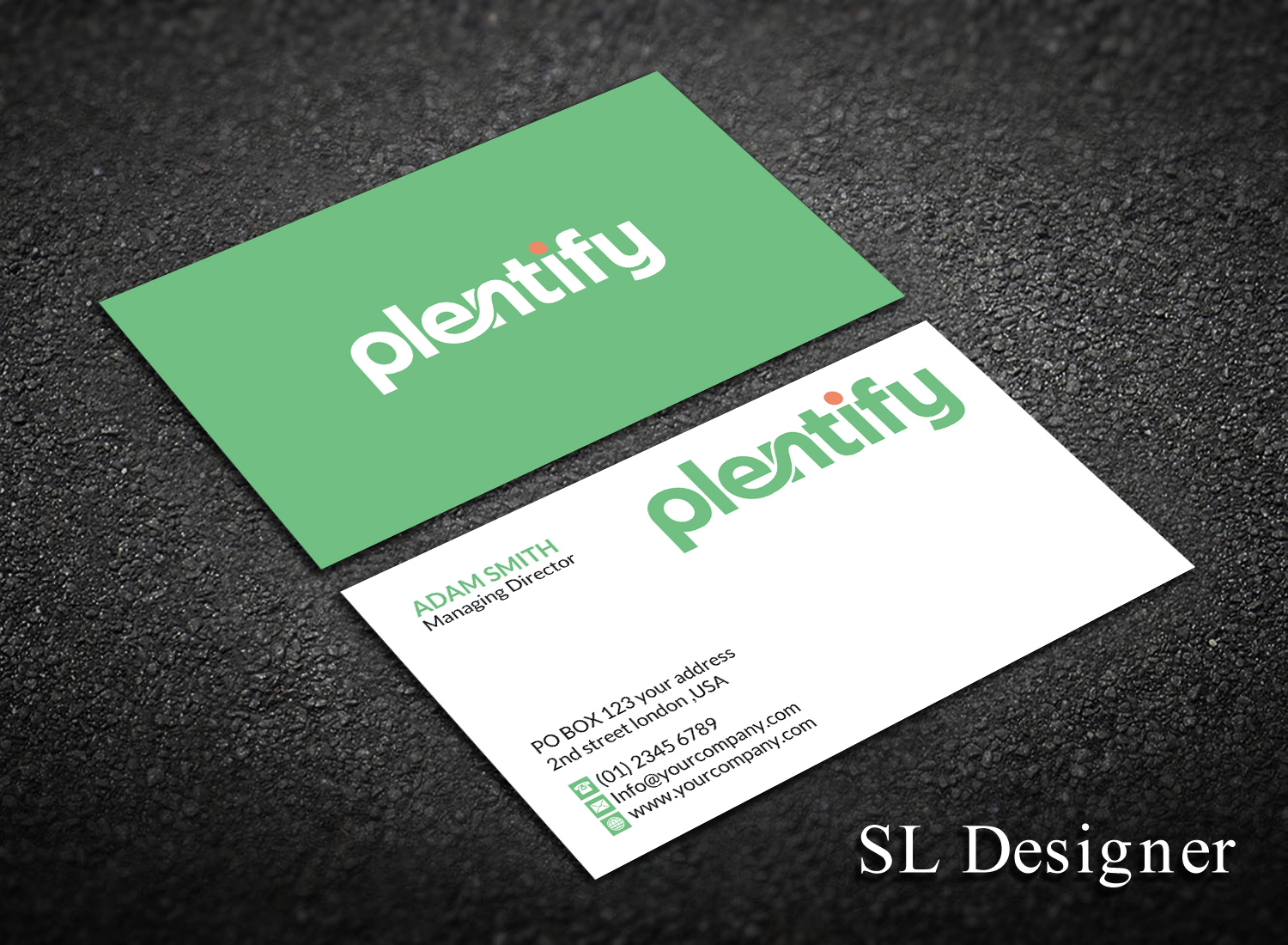 Business Card Design by SL Designer for Plentify | Design #13369660