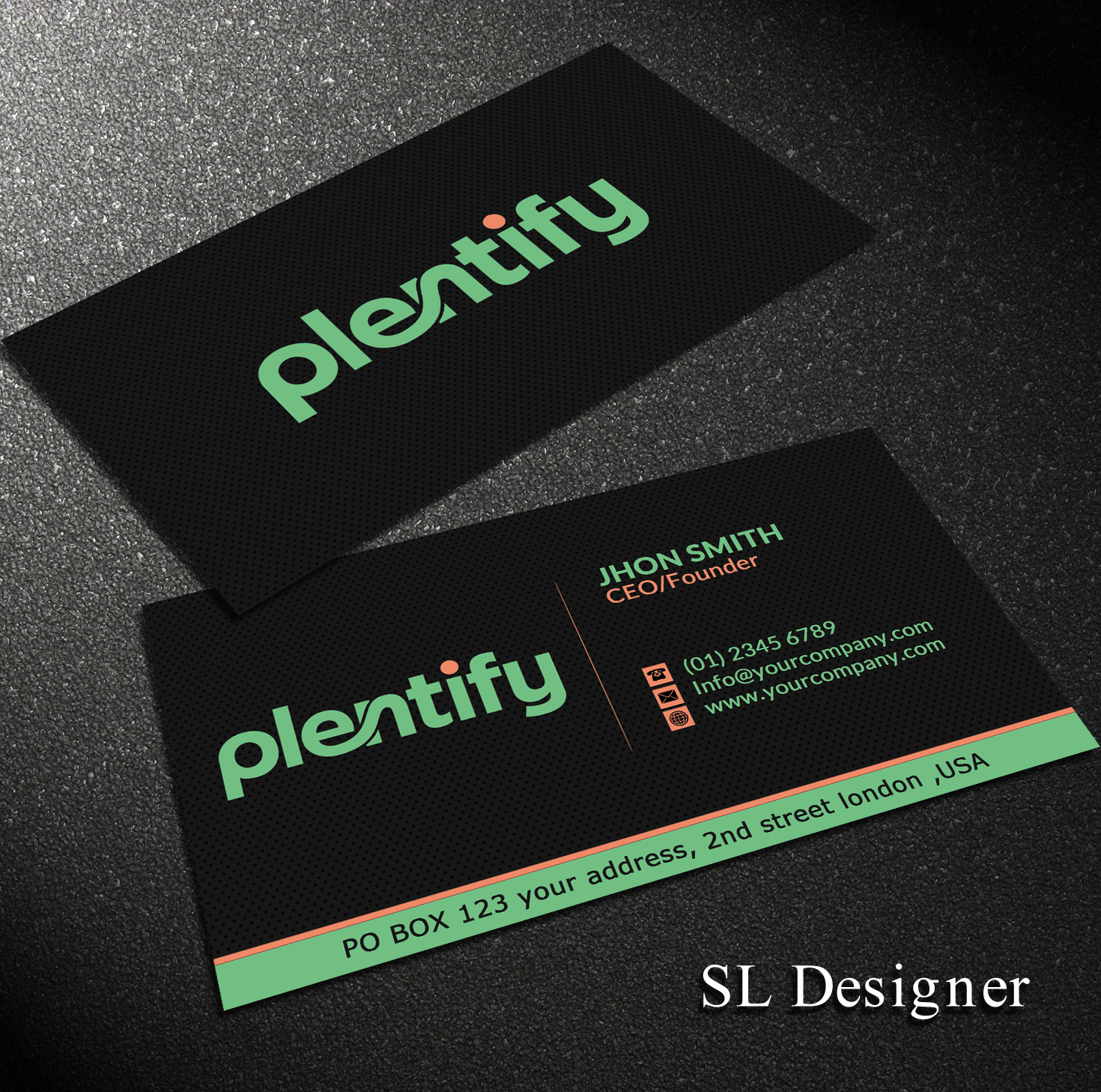 Business Card Design by SL Designer for Plentify | Design #13369671