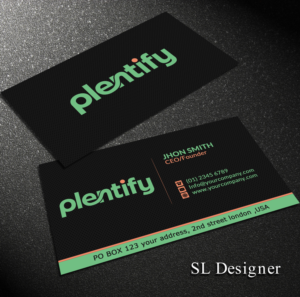 Business Card Design by SL Designer for Plentify | Design: #13369671