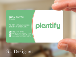 Business Card Design by SL Designer for Plentify | Design: #13369683