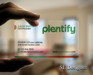 Business Card Design by SL Designer for Plentify | Design: #13369687