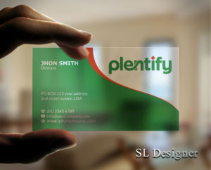Business Card Design by SL Designer for Plentify | Design: #13369688