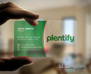Business Card Design by SL Designer for Plentify | Design: #13369689