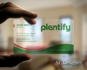 Business Card Design by SL Designer for Plentify | Design: #13369691