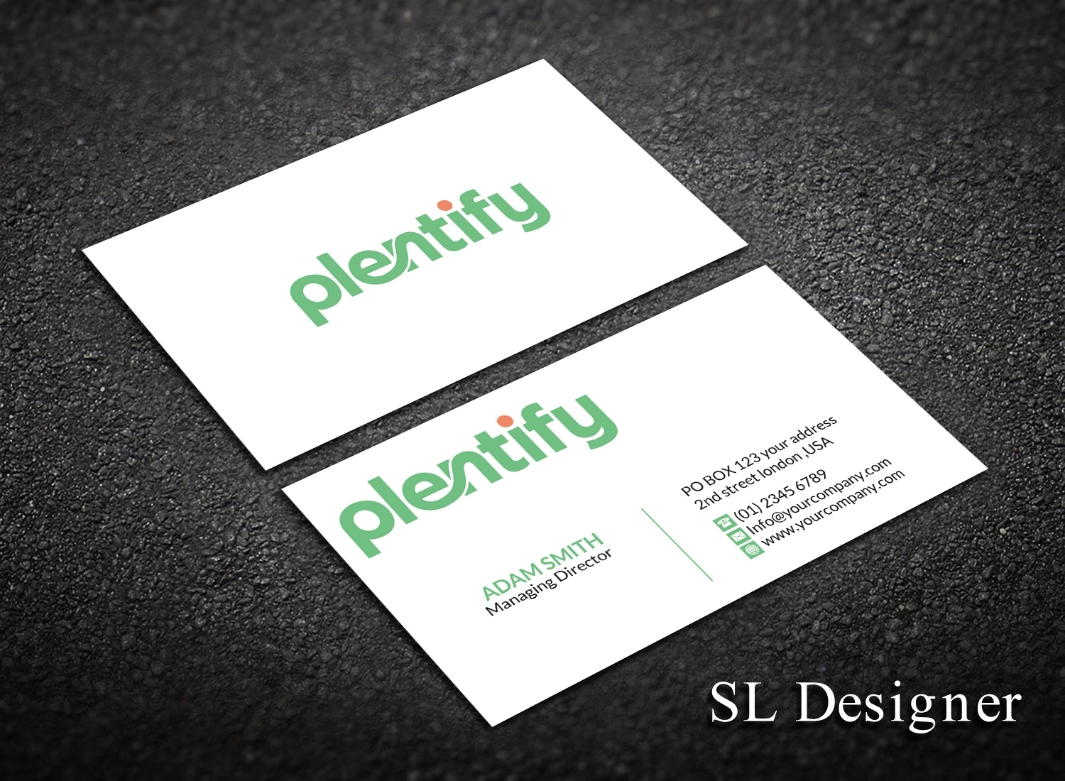 Business Card Design by SL Designer for Plentify | Design #13369699