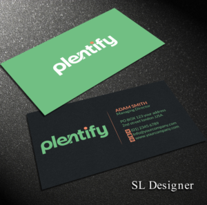 Business Card Design by SL Designer for Plentify | Design: #13369701