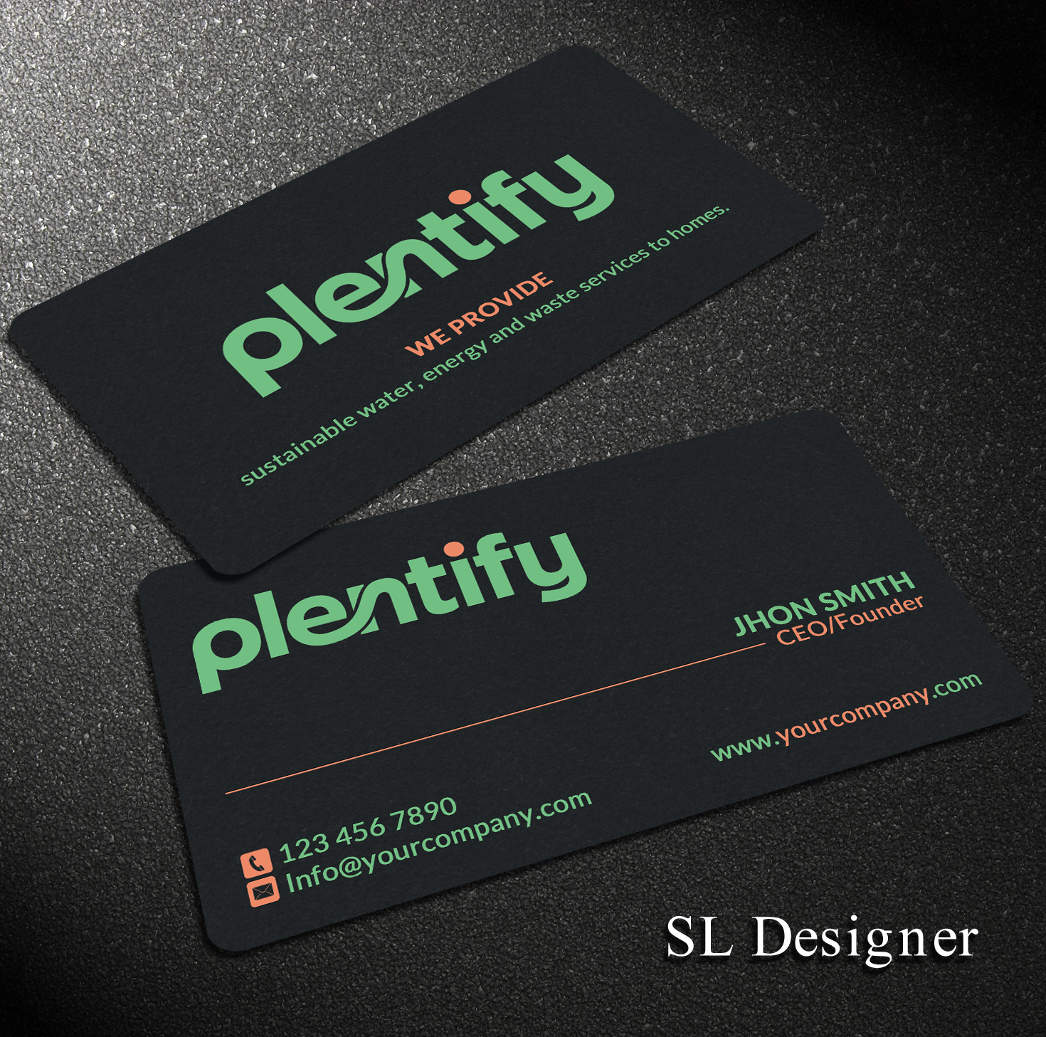 Business Card Design by SL Designer for Plentify | Design #13369702