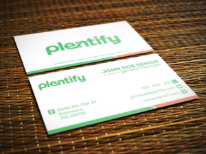 Design de Carte de Visite par Ivory NS pour Plentify | Design : #13426435