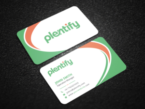 Business Card Design by Graphic Flame for Plentify | Design: #13379705