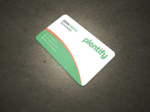 Business Card Design by Graphic Flame for Plentify | Design: #13379711