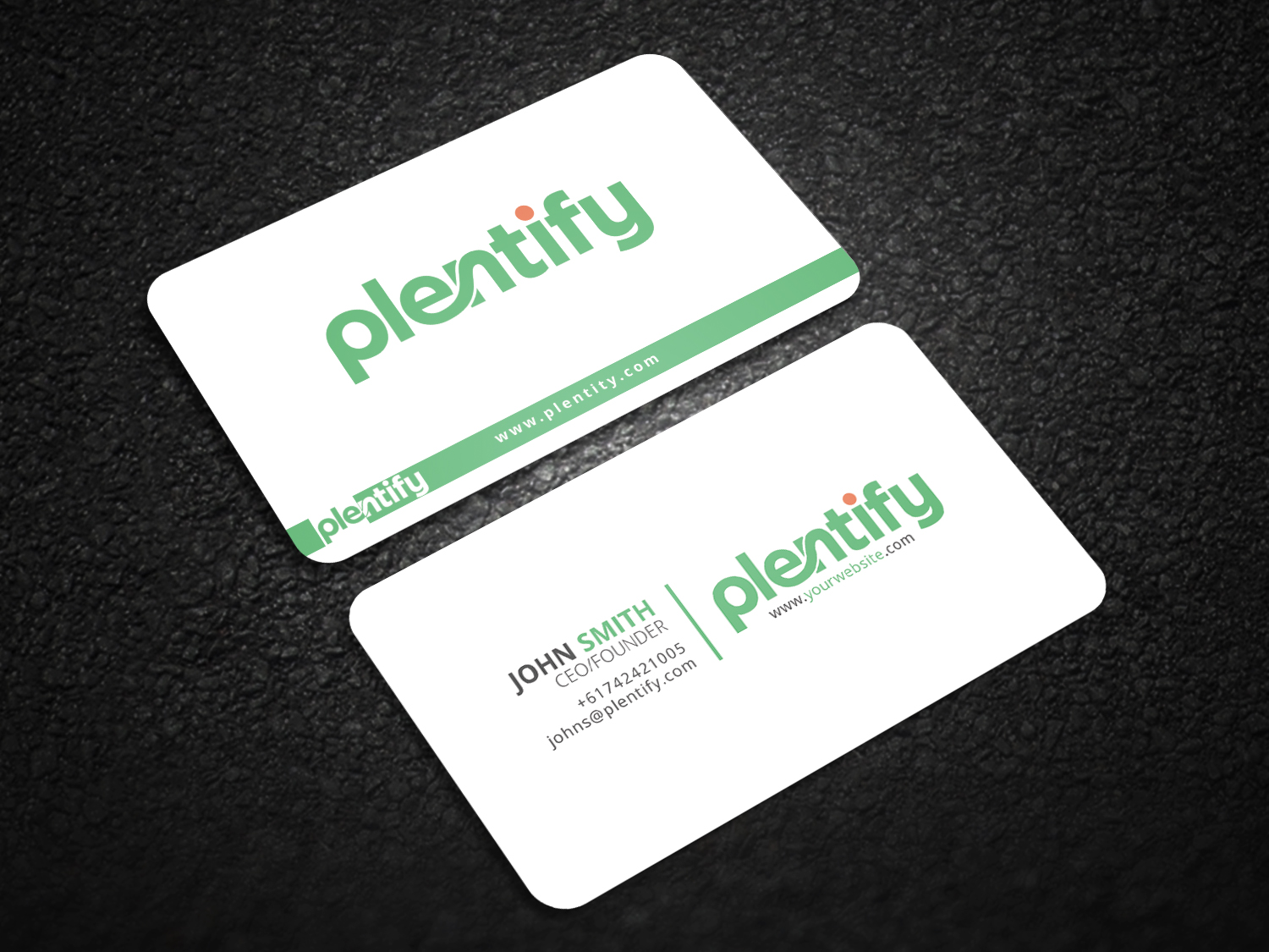 Business Card Design by Graphic Flame for Plentify | Design #13379712