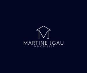 Logo Design by Professor P for Martine Igau Immobilier | Design: #13420999
