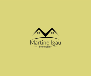 Logo Design by DShadows for Martine Igau Immobilier | Design: #13598589