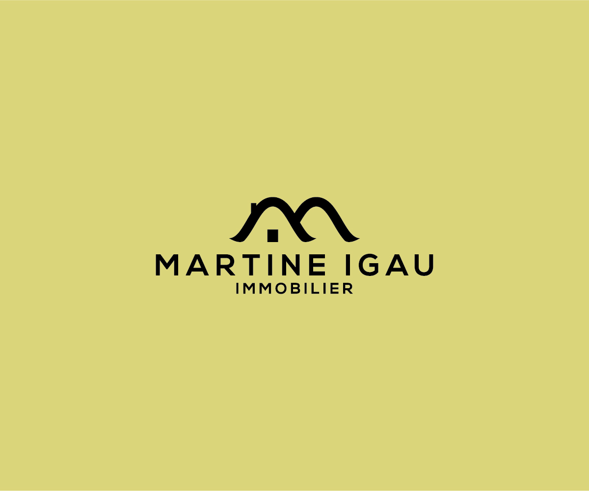 Logo Design by DShadows for Martine Igau Immobilier | Design #13598614
