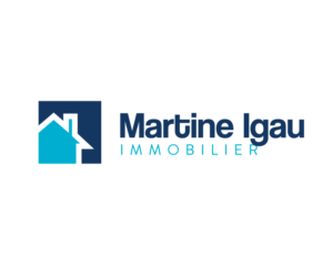 Logo Design by isabel paoli for Martine Igau Immobilier | Design: #13534018